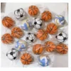crochet sport ball keychains basketball volleyball and soccer individually wrapped for wholesale